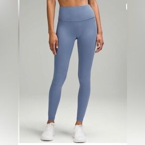 Lululemon Wunder Train High Rise 23” Leggings in Oasis Blue